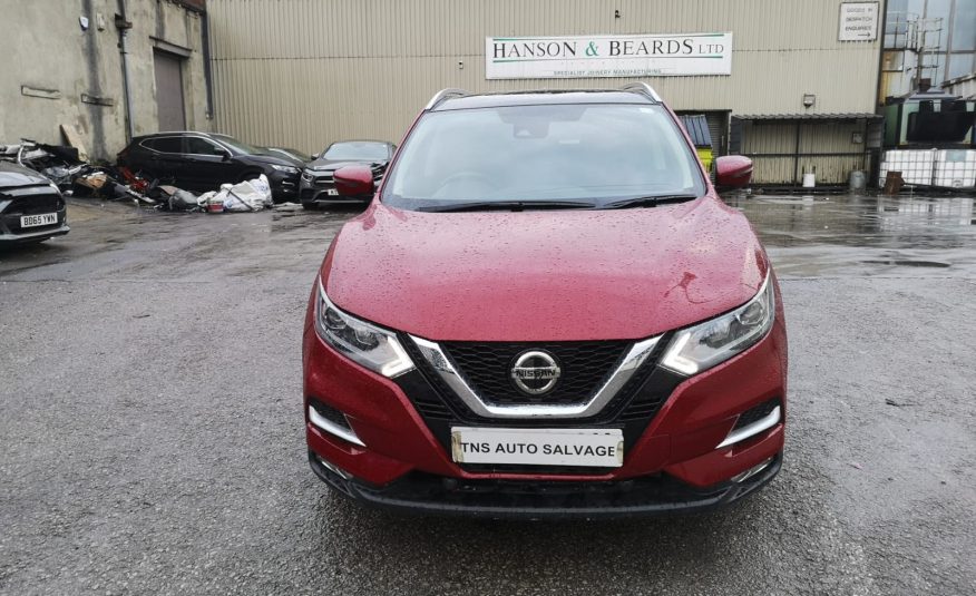 2018 NISSAN QASHQAI N-CONNECTA 1.6 DCI AUTO XTRONIC CVT NOT DAMAGED SALVAGE