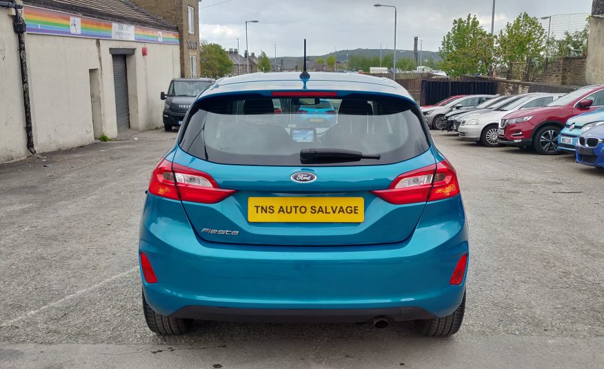 2018 18 FORD FIESTA ZETEC 1.0L TURBO WITH NAV CAT N DAMAGED SALVAGE