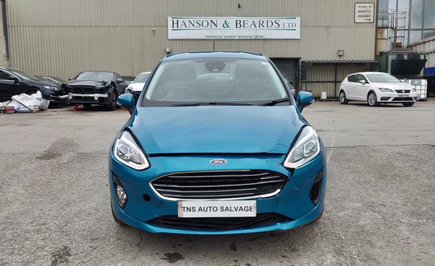 2018 18 FORD FIESTA ZETEC 1.0L TURBO WITH NAV CAT N DAMAGED SALVAGE