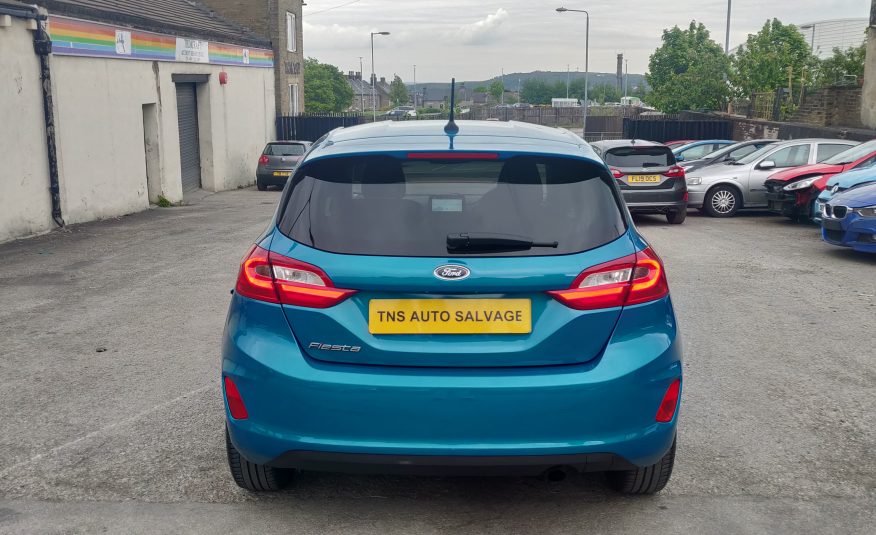 2018 18 FORD FIESTA TITANIUM 1.0T ECOBOOST NAV CAT S DAMAGED SALVAGE