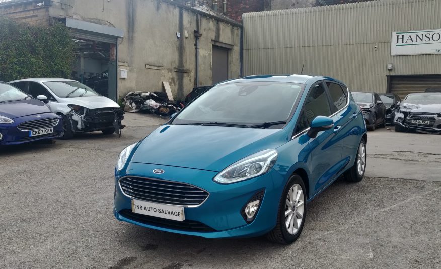 2018 18 FORD FIESTA TITANIUM 1.0T ECOBOOST NAV CAT S DAMAGED SALVAGE