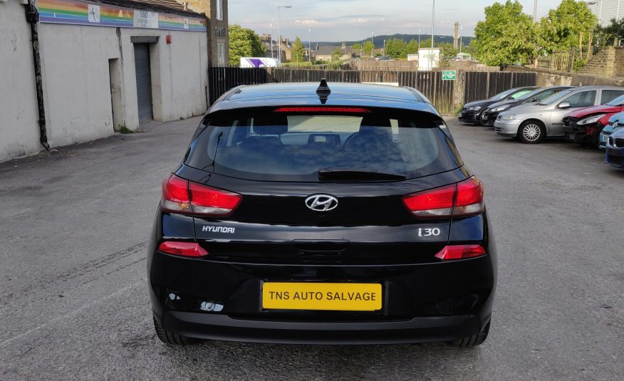 2018 18 HYUNDAI i30 SE NAV 1.4 T-GDI ISG UNRECORDED DAMAGED SALVAGE