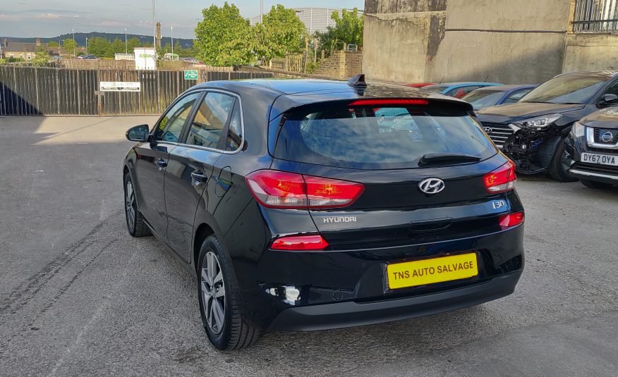 2018 18 HYUNDAI i30 SE NAV 1.4 T-GDI ISG UNRECORDED DAMAGED SALVAGE