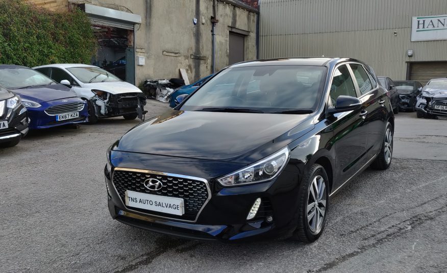 2018 18 HYUNDAI i30 SE NAV 1.4 T-GDI ISG UNRECORDED DAMAGED SALVAGE