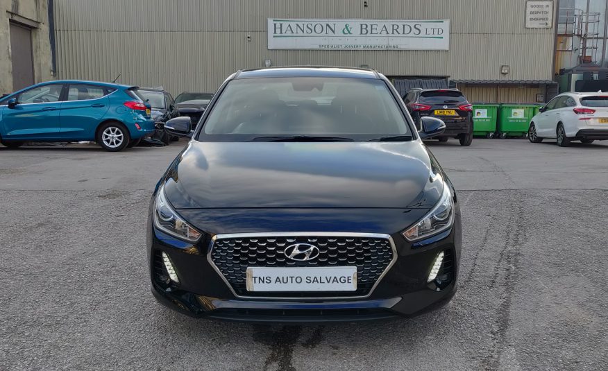 2018 18 HYUNDAI i30 SE NAV 1.4 T-GDI ISG UNRECORDED DAMAGED SALVAGE