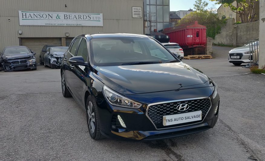 2018 18 HYUNDAI i30 SE NAV 1.4 T-GDI ISG UNRECORDED DAMAGED SALVAGE