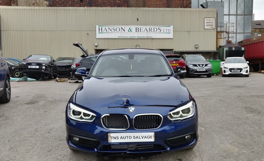 2019 BMW 1 SERIES 118i 1.5 AUTO SE BUSINESS SPORTS UNRECORDED DAMAGED SALVAGE