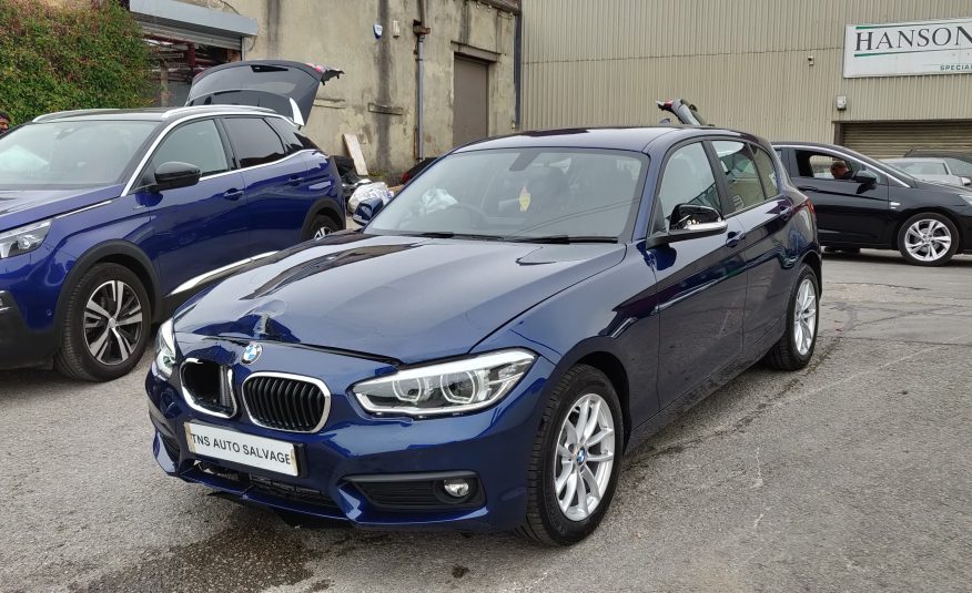 2019 BMW 1 SERIES 118i 1.5 AUTO SE BUSINESS SPORTS UNRECORDED DAMAGED SALVAGE