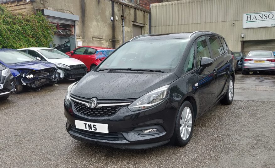 2017 VAUXHALL ZAFIRA TOURER SRI NAV 1.6 CDTi UNRECORDED DAMAGED SALVAGE