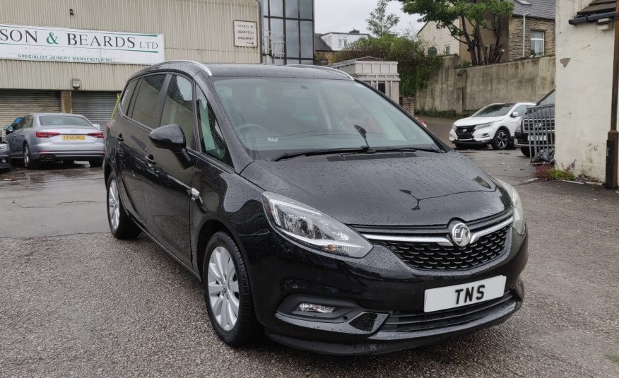 2017 VAUXHALL ZAFIRA TOURER SRI NAV 1.6 CDTi UNRECORDED DAMAGED SALVAGE