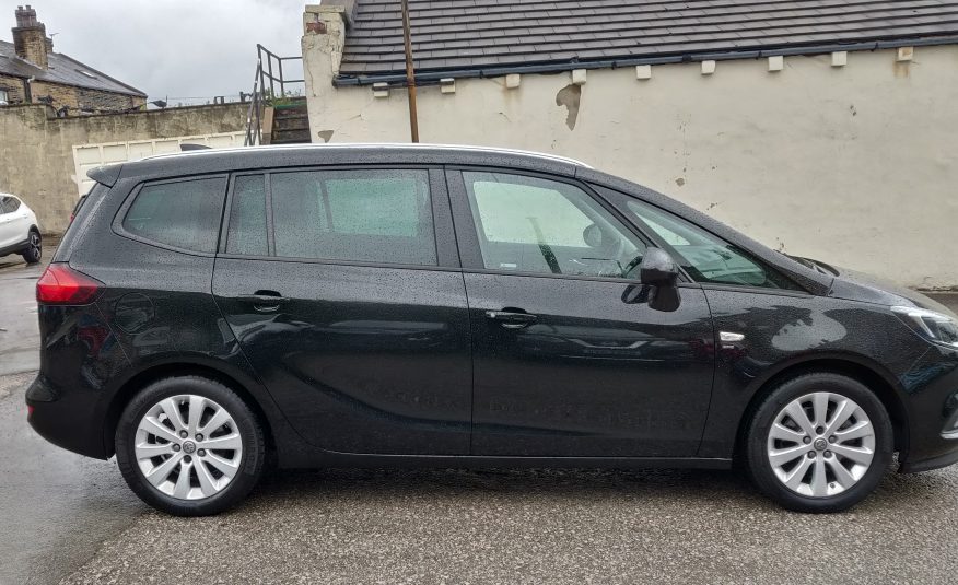 2017 VAUXHALL ZAFIRA TOURER SRI NAV 1.6 CDTi UNRECORDED DAMAGED SALVAGE