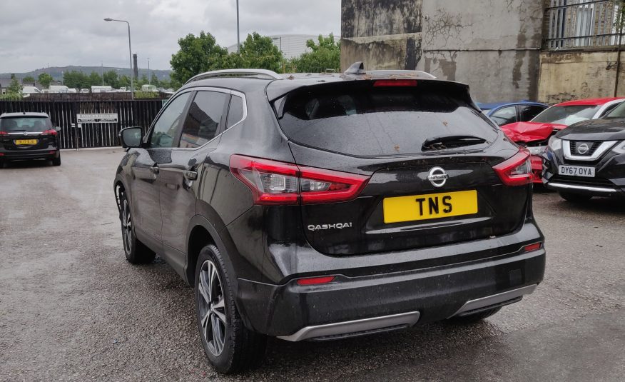 2018 NISSAN QASHQAI N-CONNECTA 1.2 DIG-T CAT S DAMAGED SALVAGE