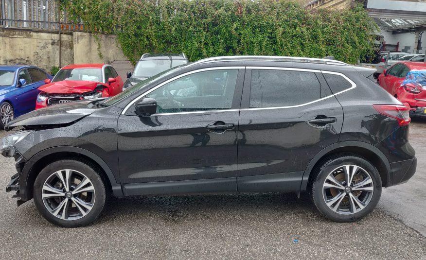 2018 NISSAN QASHQAI N-CONNECTA 1.2 DIG-T CAT S DAMAGED SALVAGE