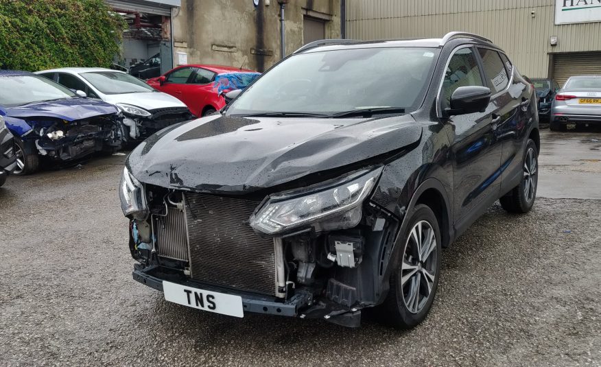 2018 NISSAN QASHQAI N-CONNECTA 1.2 DIG-T CAT S DAMAGED SALVAGE