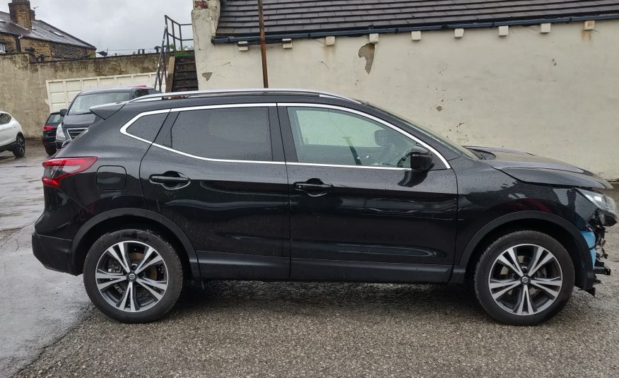 2018 NISSAN QASHQAI N-CONNECTA 1.2 DIG-T CAT S DAMAGED SALVAGE