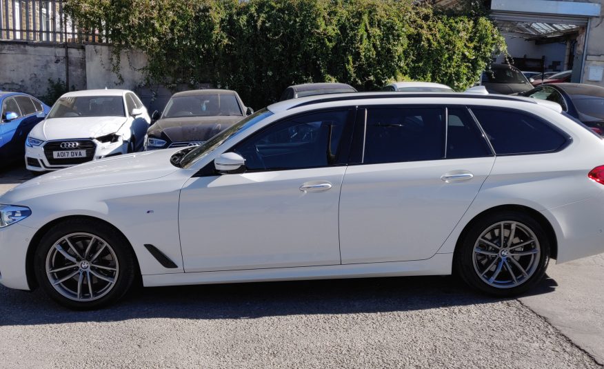 2019 BMW 5 SERIES 520D M SPORT TOURING AUTO UNRECORDED DAMAGED SALVAGE