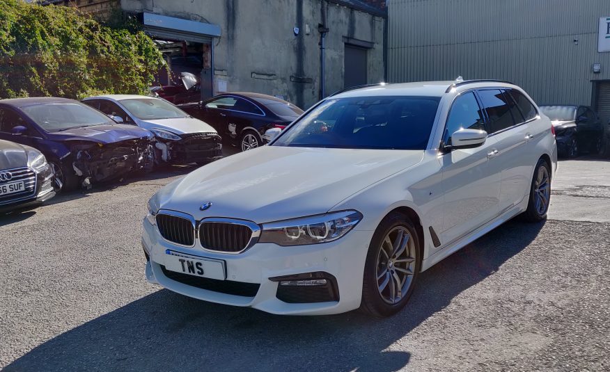 2019 BMW 5 SERIES 520D M SPORT TOURING AUTO UNRECORDED DAMAGED SALVAGE