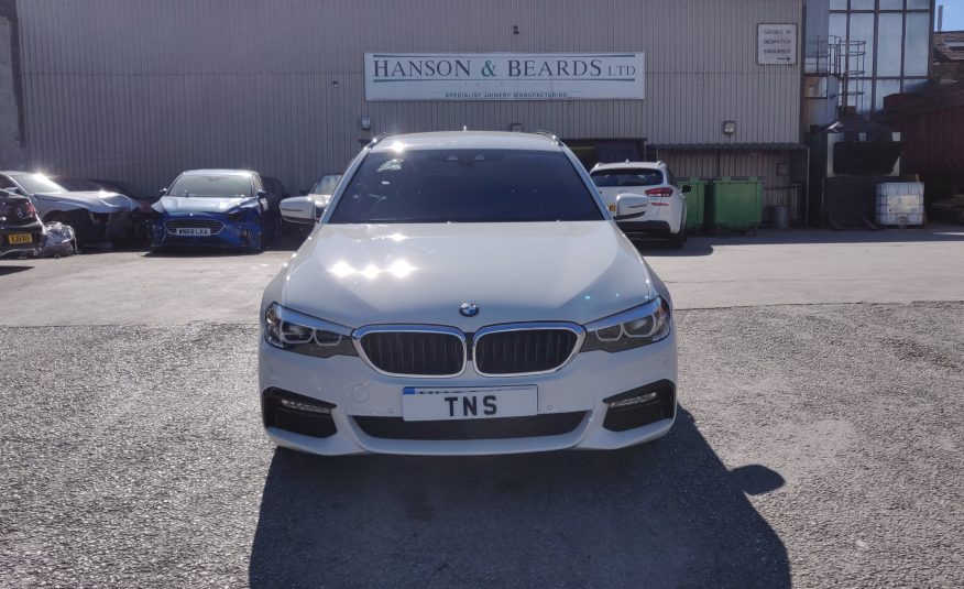 2019 BMW 5 SERIES 520D M SPORT TOURING AUTO UNRECORDED DAMAGED SALVAGE