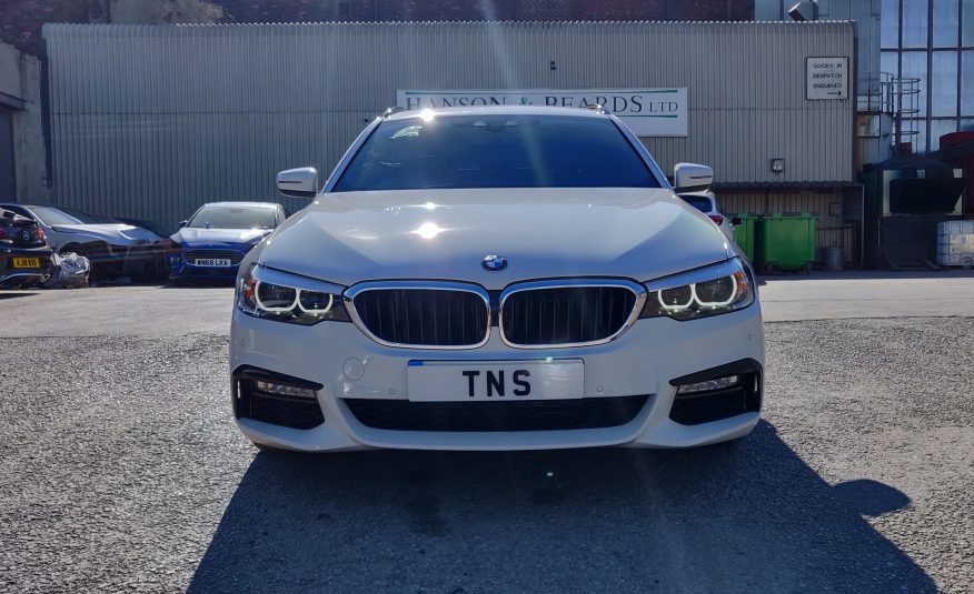 2019 BMW 5 SERIES 520D M SPORT TOURING AUTO UNRECORDED DAMAGED SALVAGE