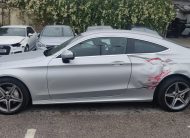 2017 MERCEDES-BENZ C CLASS C220 2.1D COUPE AMG LINE UNRECORDED DAMAGED SALVAGE