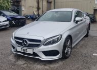 2017 MERCEDES-BENZ C CLASS C220 2.1D COUPE AMG LINE UNRECORDED DAMAGED SALVAGE