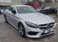 2017 MERCEDES-BENZ C CLASS C220 2.1D COUPE AMG LINE UNRECORDED DAMAGED SALVAGE