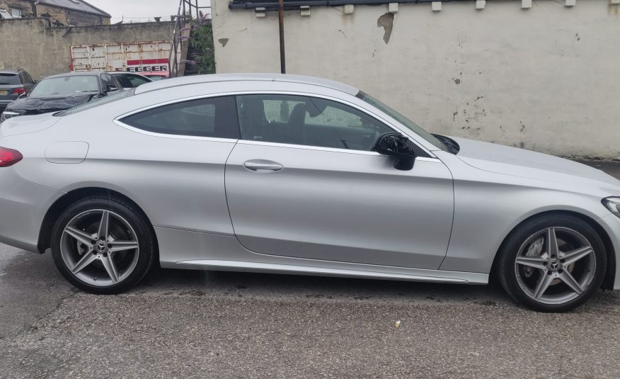 2017 MERCEDES-BENZ C CLASS C220 2.1D COUPE AMG LINE UNRECORDED DAMAGED SALVAGE