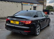 2019 19 AUDI A4 2.0 TFSI 35 BLACK EDITION AUTO UNRECORDED DAMAGED SALVAGE