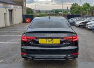 2019 19 AUDI A4 2.0 TFSI 35 BLACK EDITION AUTO UNRECORDED DAMAGED SALVAGE