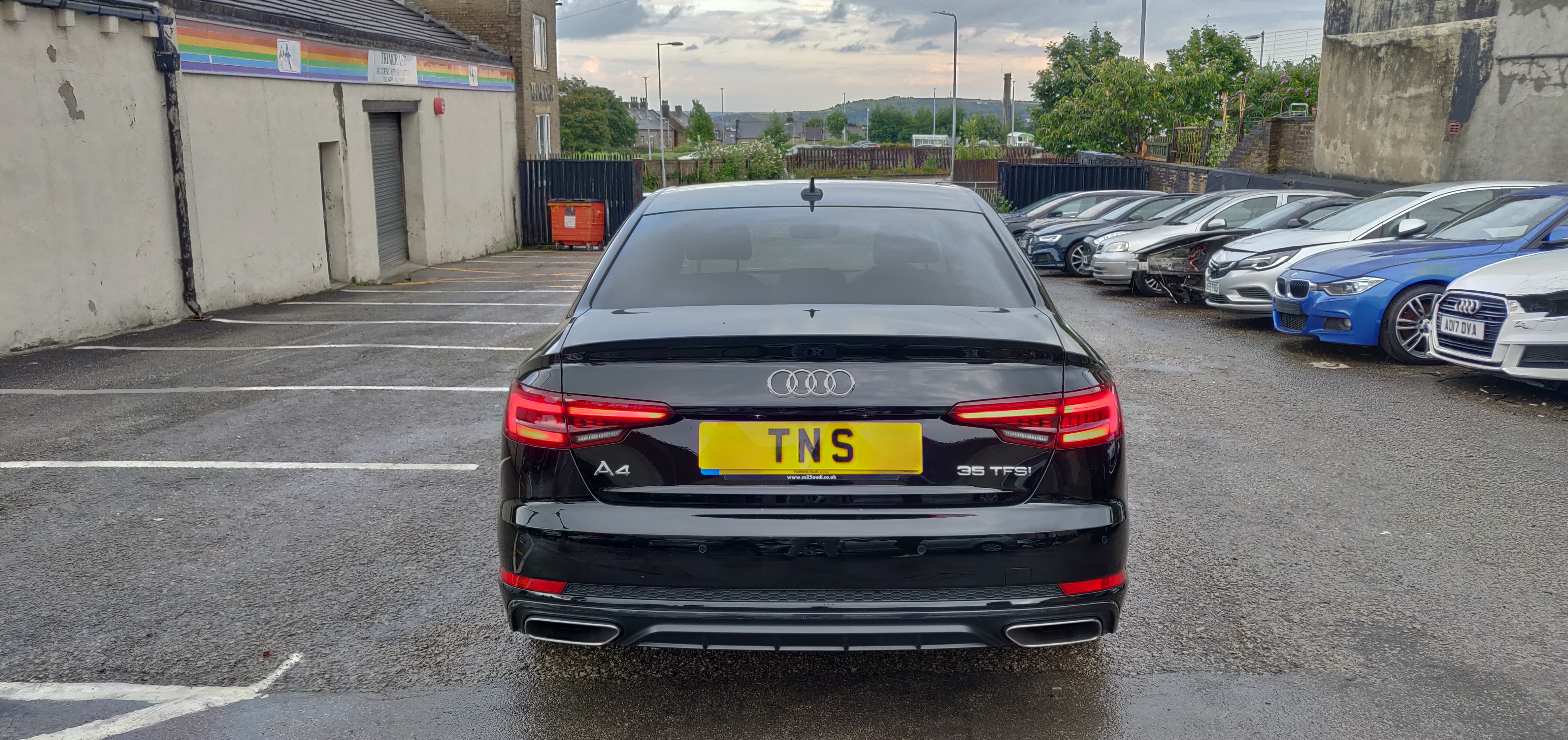 2019 19 AUDI A4 2.0 TFSI 35 BLACK EDITION AUTO UNRECORDED DAMAGED SALVAGE