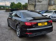 2019 19 AUDI A4 2.0 TFSI 35 BLACK EDITION AUTO UNRECORDED DAMAGED SALVAGE