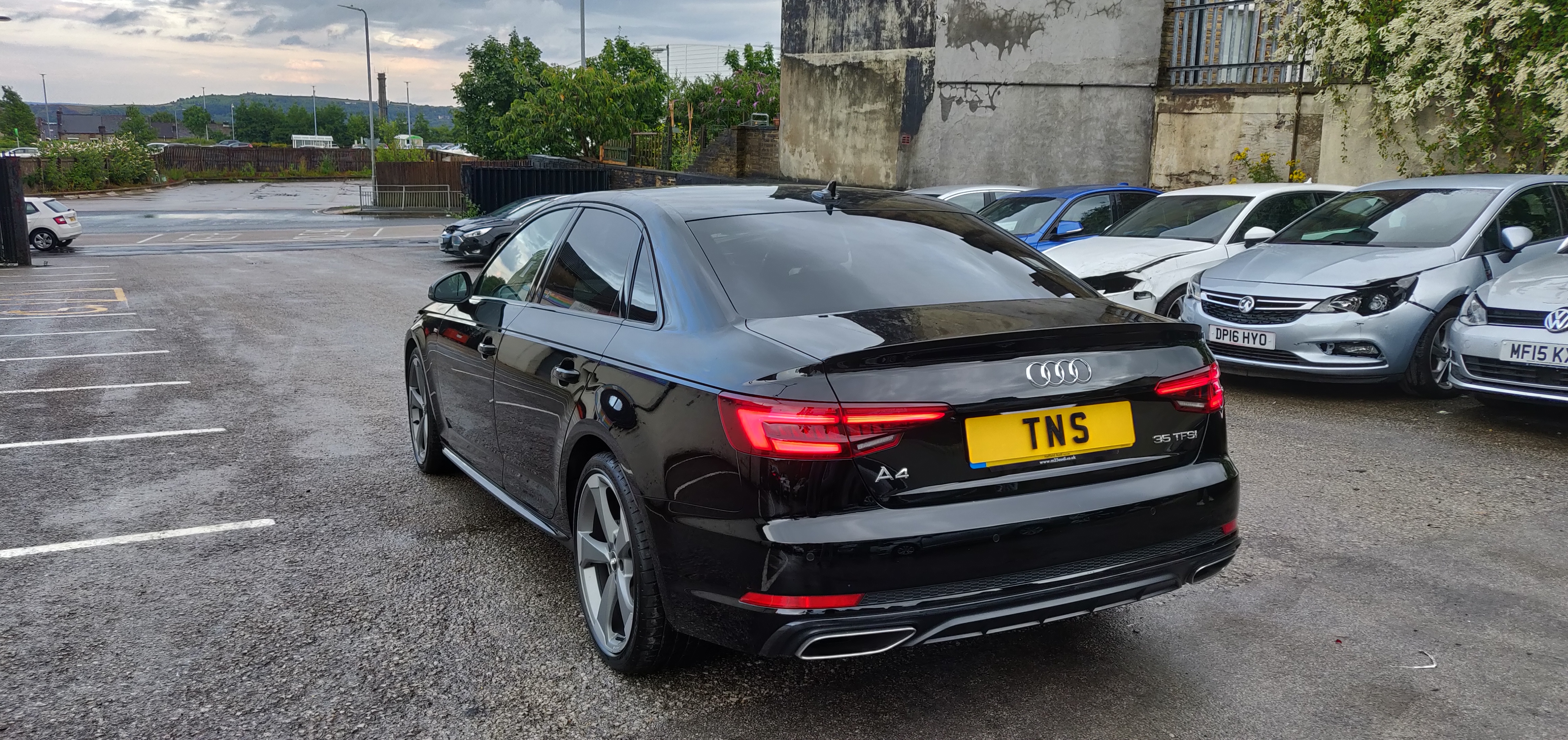 2019 19 AUDI A4 2.0 TFSI 35 BLACK EDITION AUTO UNRECORDED DAMAGED SALVAGE