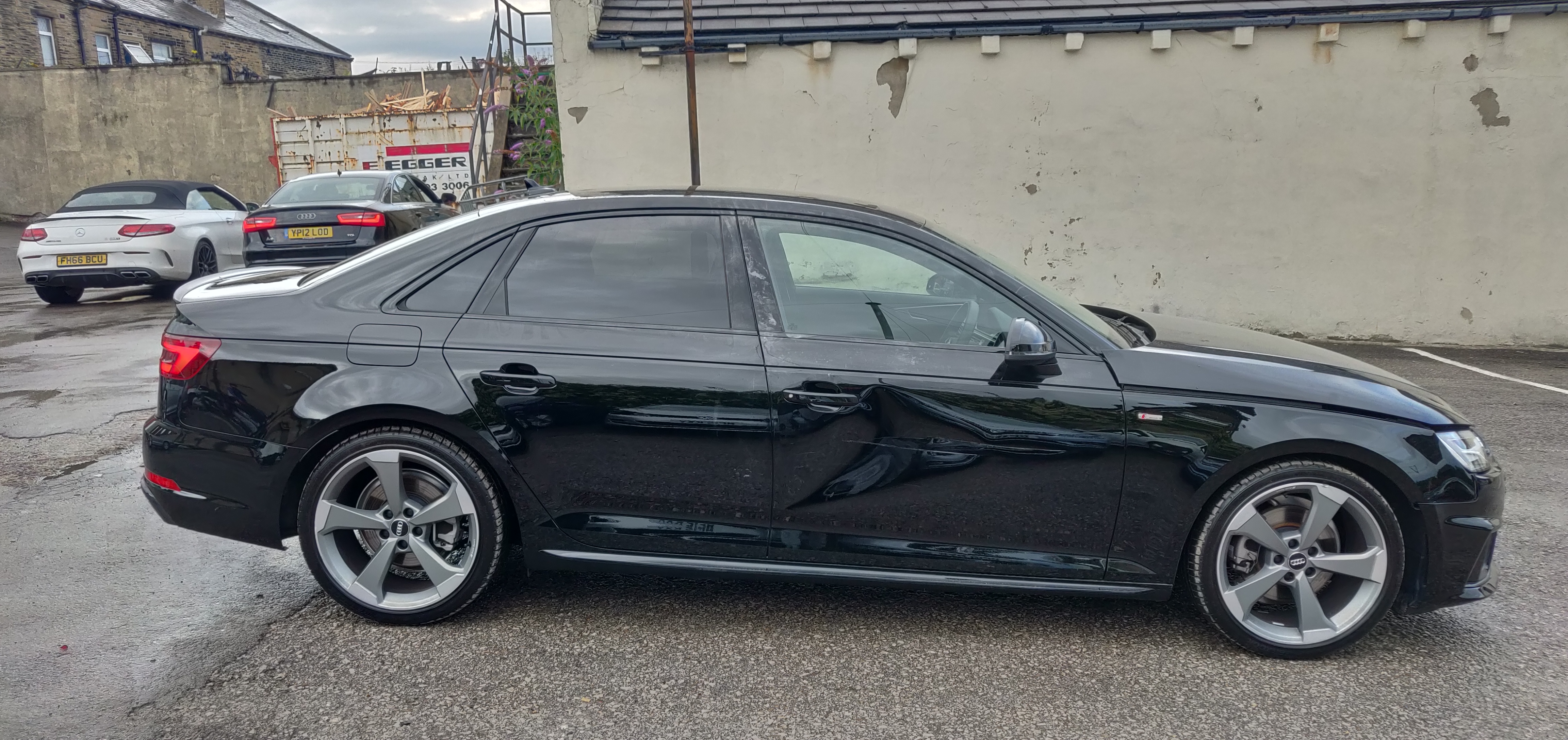 2019 19 AUDI A4 2.0 TFSI 35 BLACK EDITION AUTO UNRECORDED DAMAGED SALVAGE