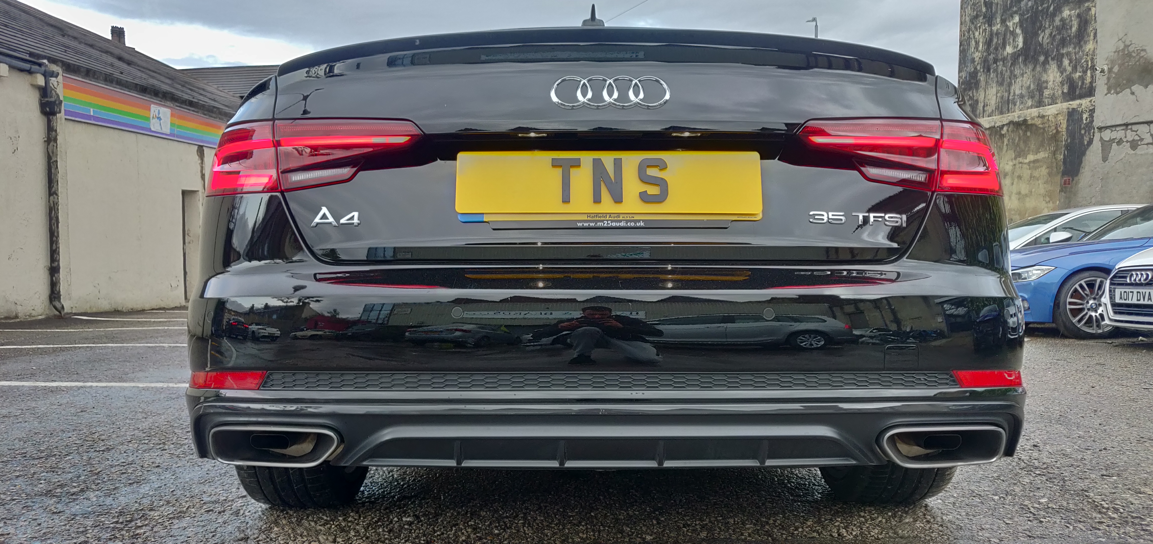 2019 19 AUDI A4 2.0 TFSI 35 BLACK EDITION AUTO UNRECORDED DAMAGED SALVAGE