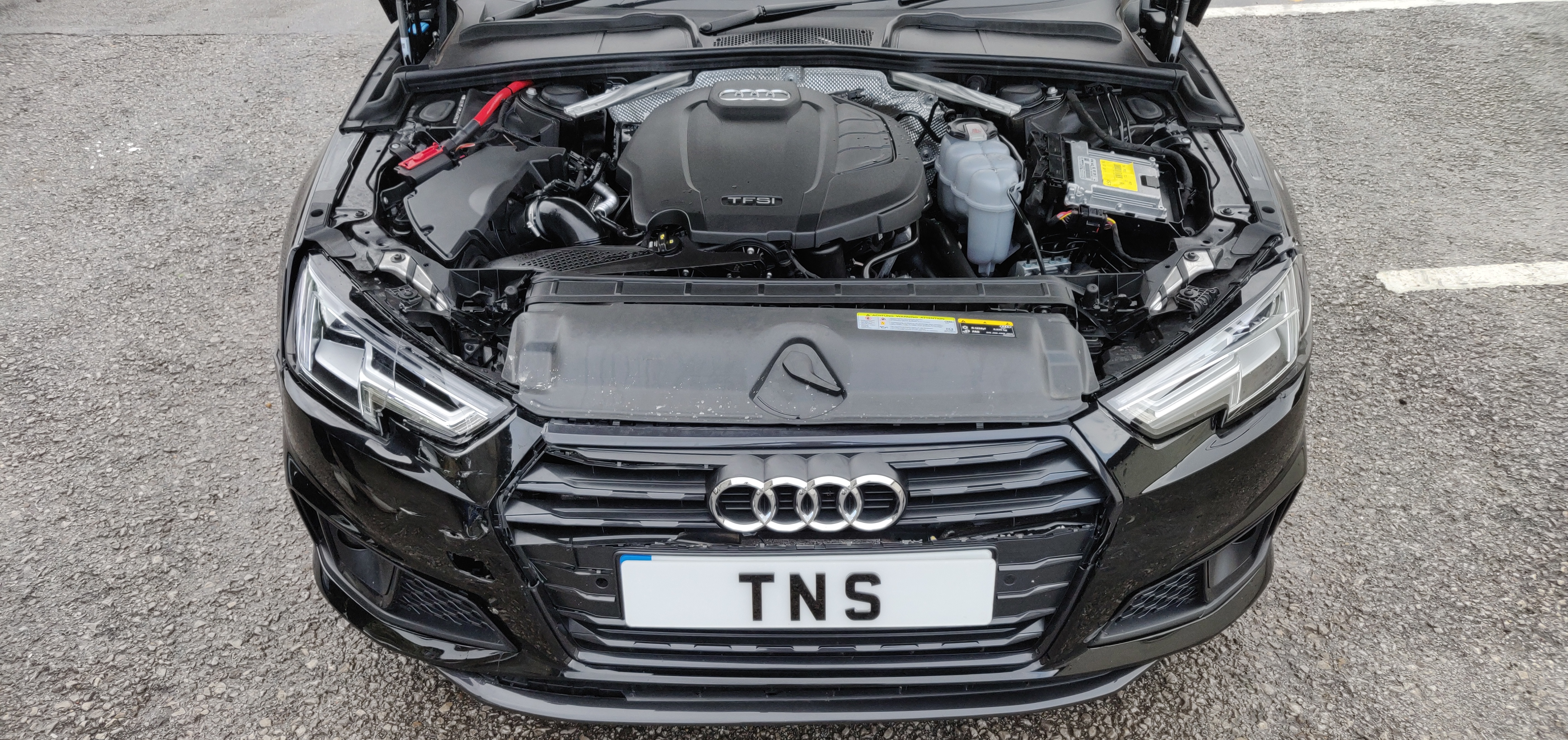 2019 19 AUDI A4 2.0 TFSI 35 BLACK EDITION AUTO UNRECORDED DAMAGED SALVAGE