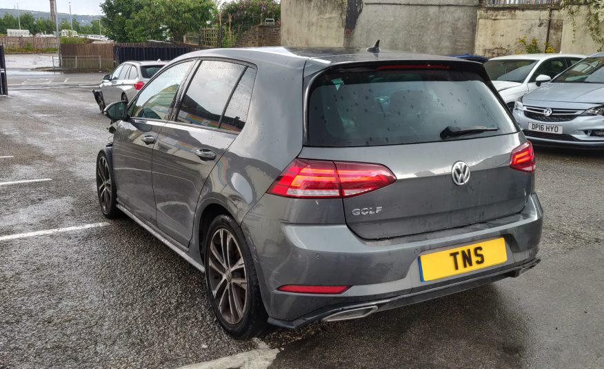 2018 VOLKSWAGEN GOLF R-LINE 1.5 TSI EVO UNRECORDED DAMAGED SALVAGE