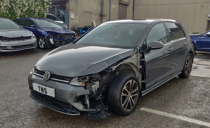 2018 VOLKSWAGEN GOLF R-LINE 1.5 TSI EVO UNRECORDED DAMAGED SALVAGE