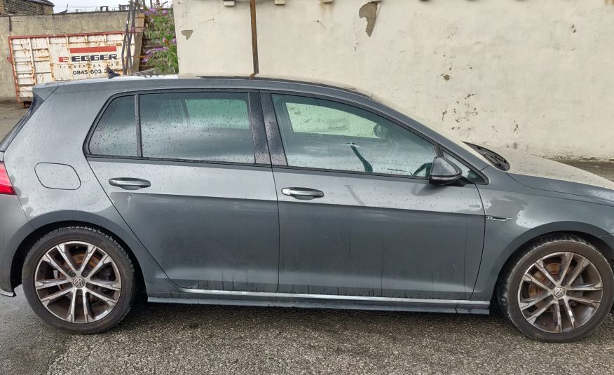 2018 VOLKSWAGEN GOLF R-LINE 1.5 TSI EVO UNRECORDED DAMAGED SALVAGE