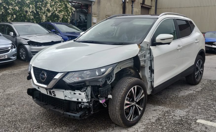 2019 19 NISSAN QASHQAI N-CONNECTA 1.5 DCI CAT S DAMAGED SALVAGE