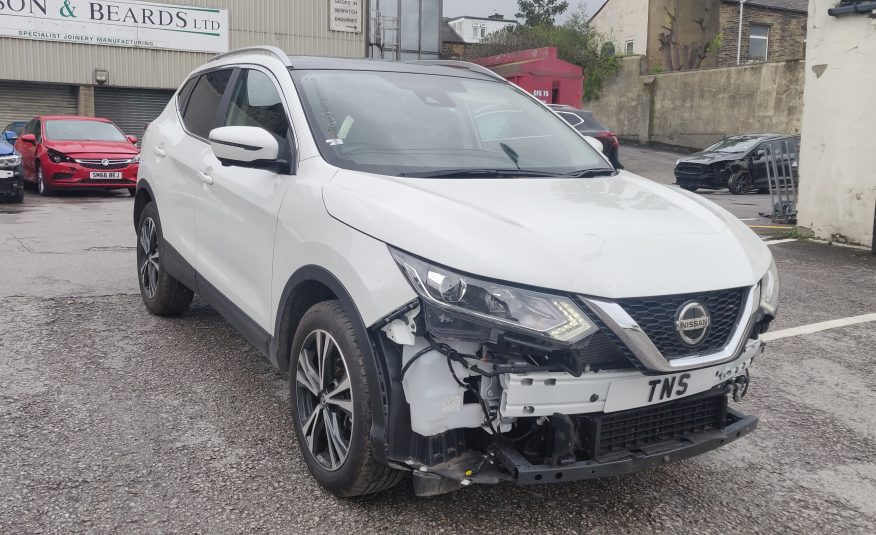 2019 19 NISSAN QASHQAI N-CONNECTA 1.5 DCI CAT S DAMAGED SALVAGE