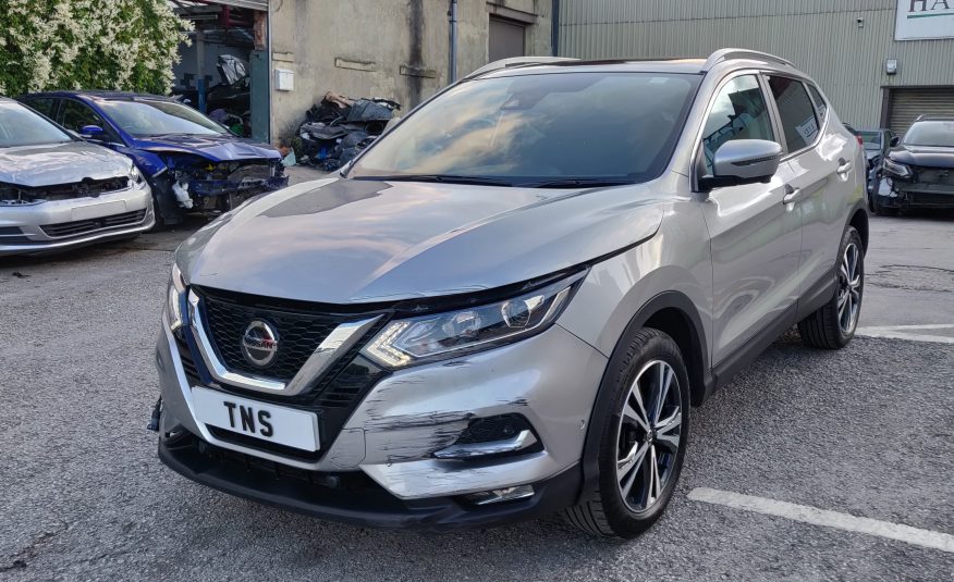 2019 19 NISSAN QASHQAI N-CONNECTA 1.5 DCI CAT S DAMAGED SALVAGE