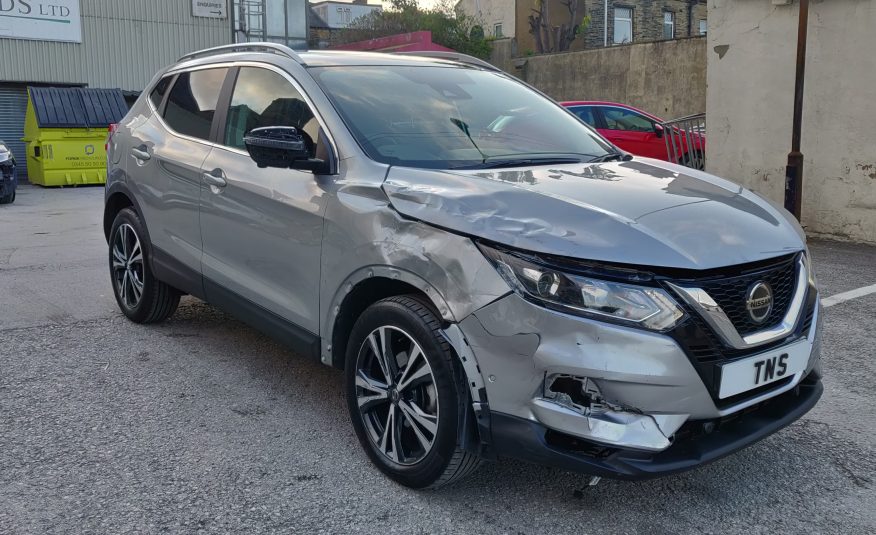 2019 19 NISSAN QASHQAI N-CONNECTA 1.5 DCI CAT S DAMAGED SALVAGE