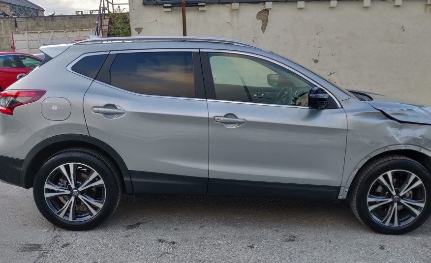 2019 19 NISSAN QASHQAI N-CONNECTA 1.5 DCI CAT S DAMAGED SALVAGE