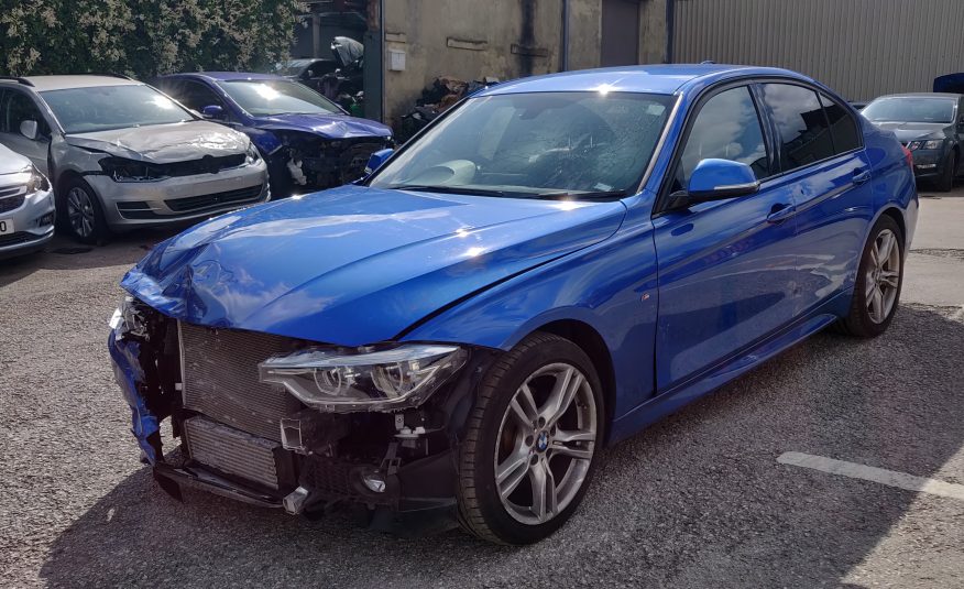 2018 18 BMW 3 SERIES 320D M SPORT AUTO CAT S DAMAGED SALVAGE