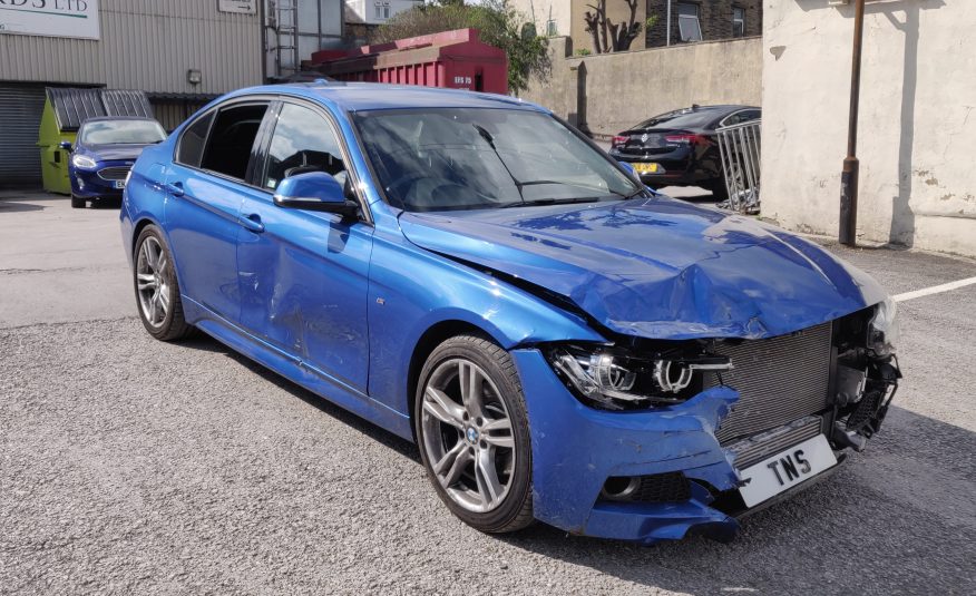 2018 18 BMW 3 SERIES 320D M SPORT AUTO CAT S DAMAGED SALVAGE