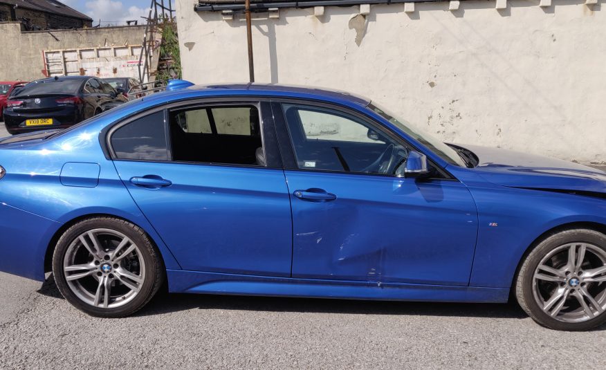 2018 18 BMW 3 SERIES 320D M SPORT AUTO CAT S DAMAGED SALVAGE