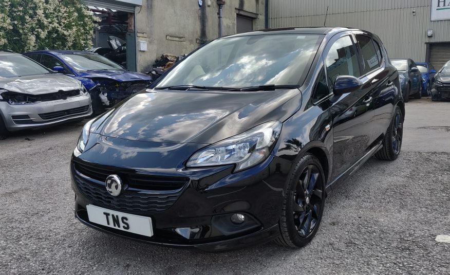 2019 19 VAUXHALL CORSA 1.4i SRI VX-LINE NAV BLACK ED. UNRECORDED DAMAGED SALVAGE