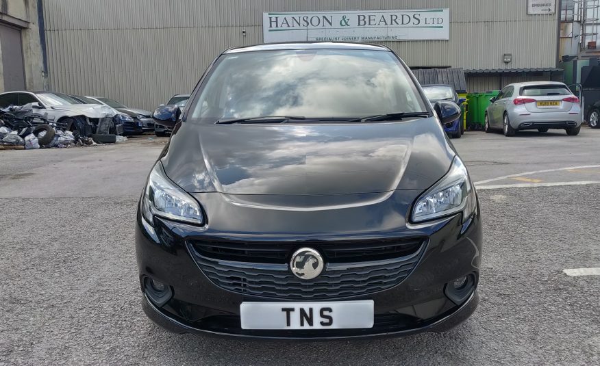 2019 19 VAUXHALL CORSA 1.4i SRI VX-LINE NAV BLACK ED. UNRECORDED DAMAGED SALVAGE