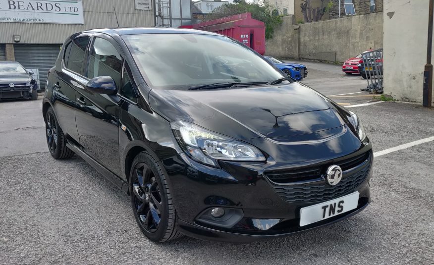 2019 19 VAUXHALL CORSA 1.4i SRI VX-LINE NAV BLACK ED. UNRECORDED DAMAGED SALVAGE