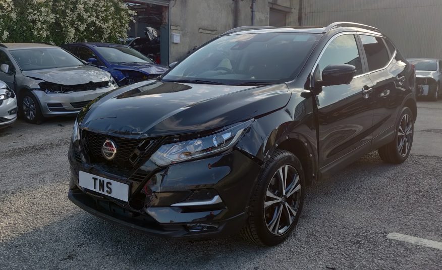 2018 18 NISSAN QASHQAI N-CONNECTA 1.5 DCI CAT S DAMAGED SALVAGE